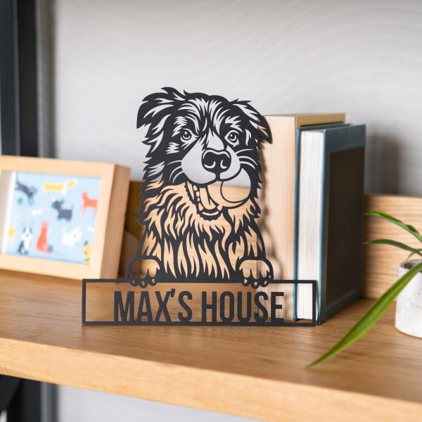 Alternative view of Custom Pet Ornament - Personalized Cut-Out Based on Pet's Image and Name
