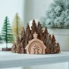 Rustic Nativity Scene Handmade