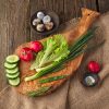 Olive Wooden Serving Charcuterie Board – 15″