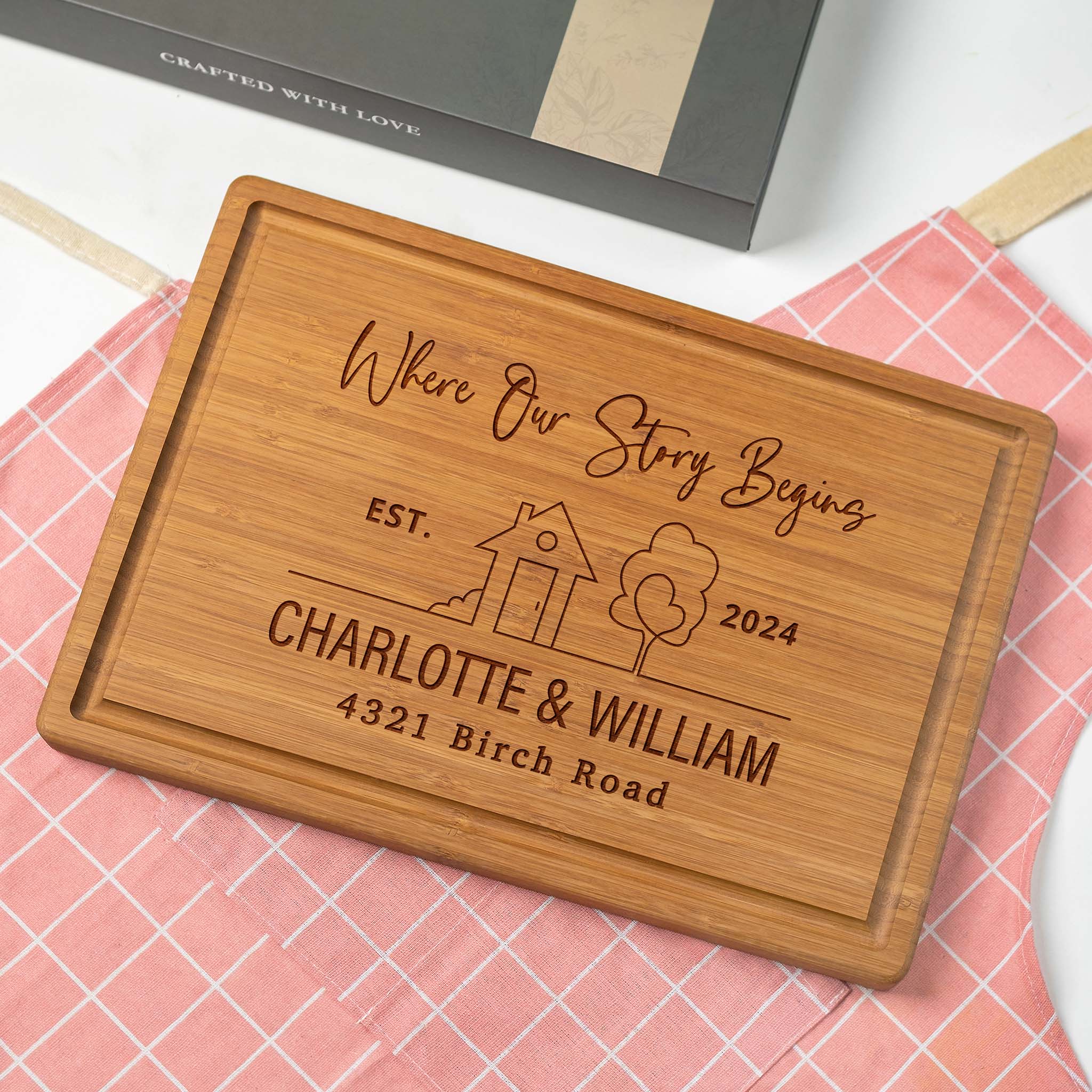 Realtor Closing Gift Cutting Board