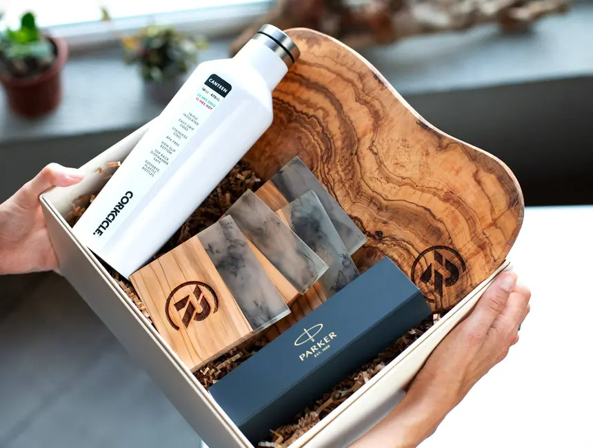 Personalized Olive wood corporate gifts
